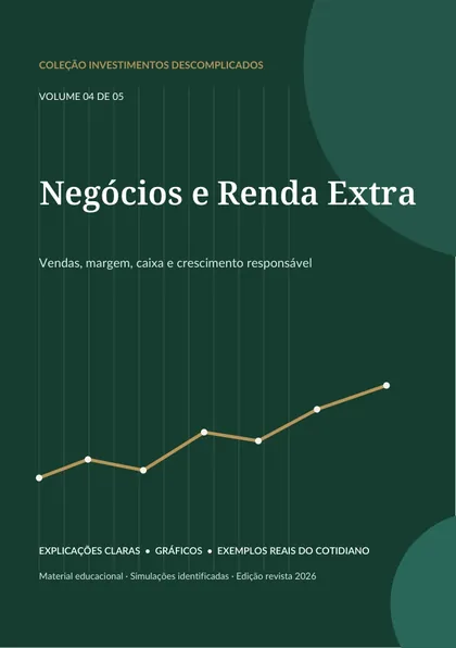Capa do e-book Negócios e Renda Extra