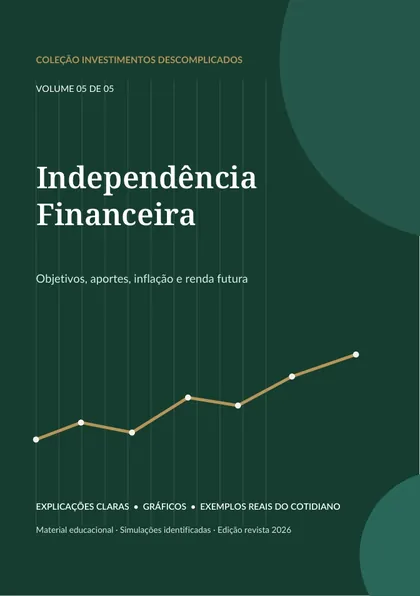 Capa do e-book Independência Financeira